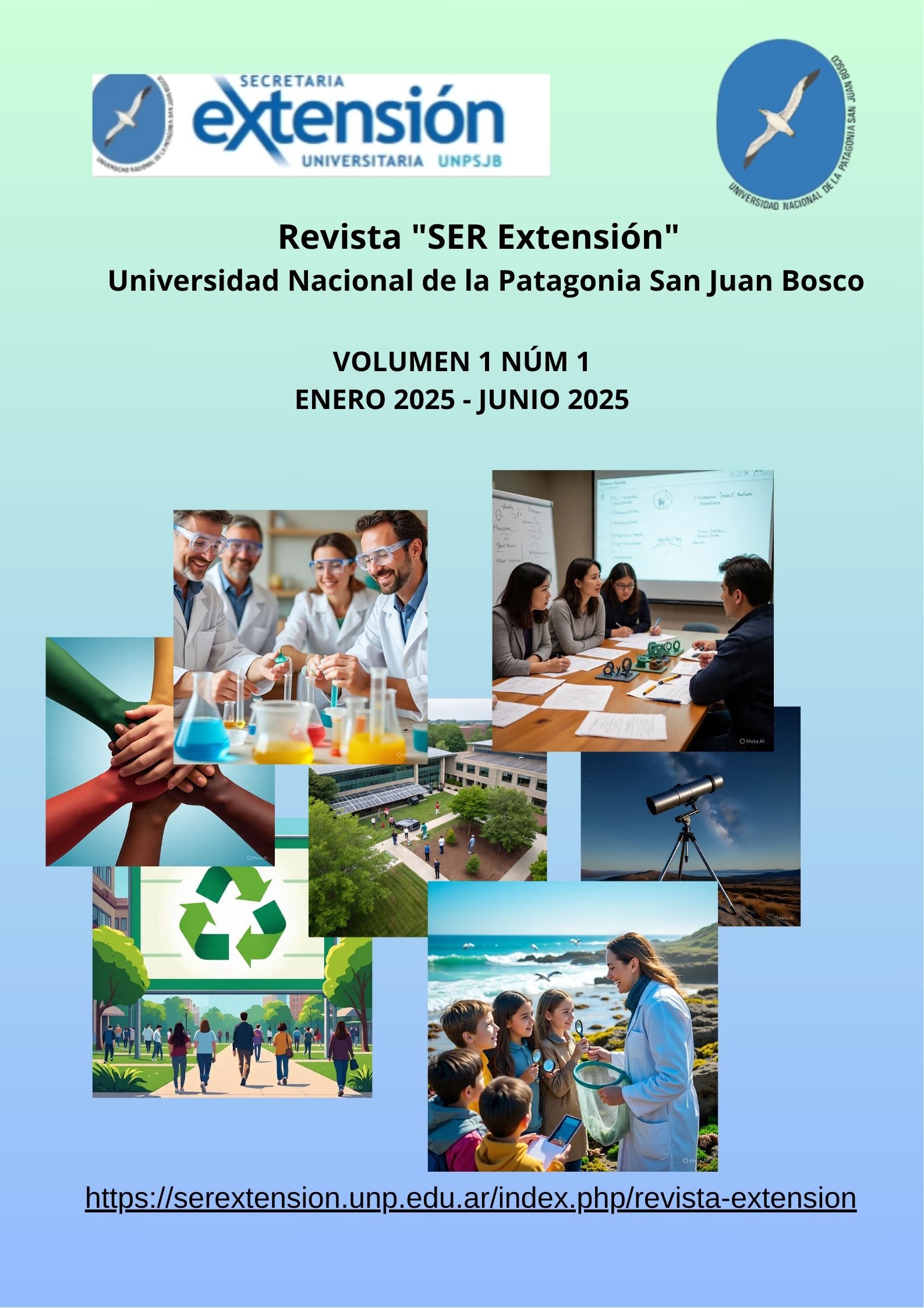 Ver Vol. 1 Núm. 1 (2025): Revista "SER Extensión" de la Universidad Nacional de la Patagonia San Juan Bosco